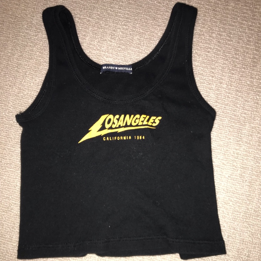 Los Angeles brandy Melville tank top